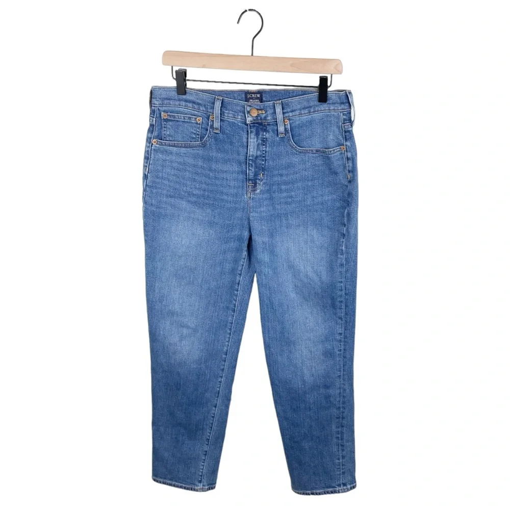 J. Crew Factory Relaxed Boyfriend Jean All-day Stretch Blue Denim BM466 Size 27